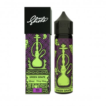 GREEN GRAPE E LIQUID BY NASTY JUICE - SHISHA 50ML 70VG