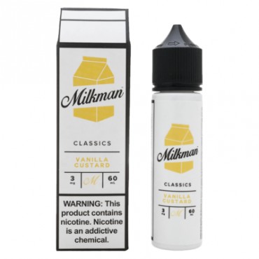 VANILLA CUSTARD E LIQUID BY THE MILKMAN - CLASSICS 50ML 70VG