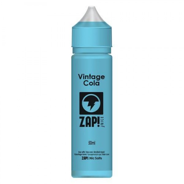 VINTAGE COLA E LIQUID BY ZAP! JUICE 50ML 70VG