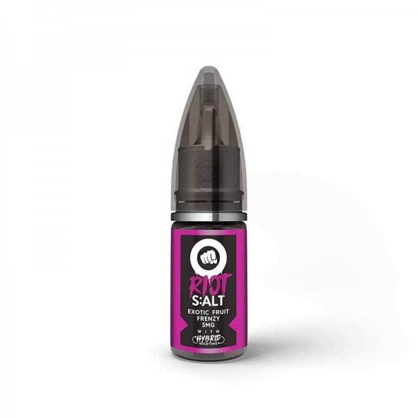 EXOTIC FRUIT FRENZY HYBRID NICOTINE SALT E-LIQUID BY RIOT S:ALT