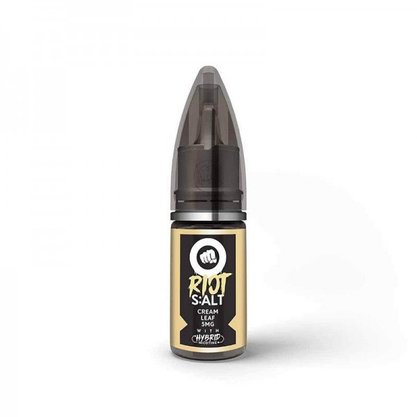 CREAM LEAF HYBRID NICOTINE SALT E-LIQUID BY RIOT S:ALT