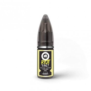 LOADED LEMON CUSTARD HYBRID NICOTINE SALT E-LIQUID BY RIOT S:ALT