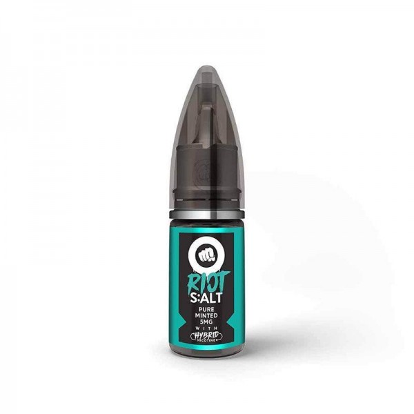 PURE MINTED HYBRID NICOTINE SALT E-LIQUID BY RIOT S:ALT