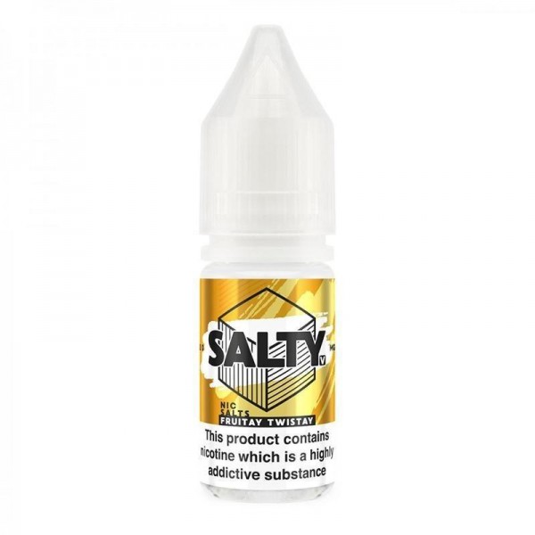 FRUITAY TWISTAY NICOTINE SALT E-LIQUID BY SALTYV