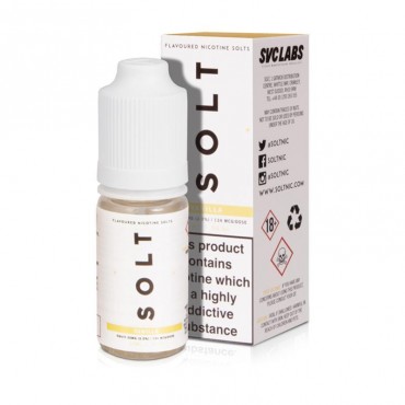 VANILLA NICOTINE SALT E-LIQUID BY SOLT