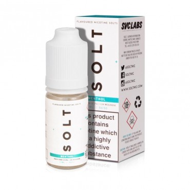 MENTHOL NICOTINE SALT E-LIQUID BY SOLT