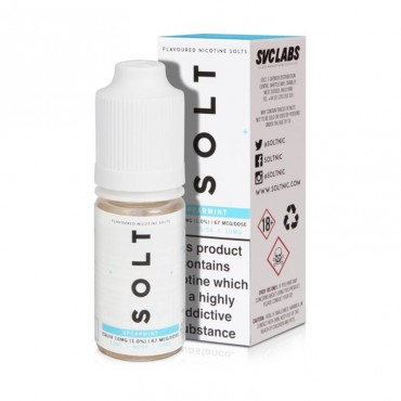 SPEARMINT NICOTINE SALT E-LIQUID BY SOLT