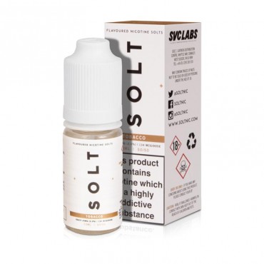 TOBACCO NICOTINE SALT E-LIQUID BY SOLT