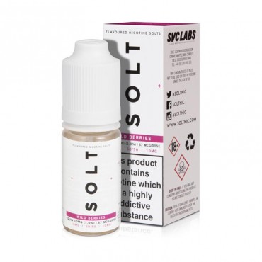 WILD BERRIES NICOTINE SALT E-LIQUID BY SOLT