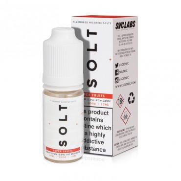 SUPER FRUITS NICOTINE SALT E-LIQUID BY SOLT