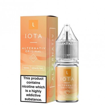 IOTA NICOTINE SALT E-LIQUID BY ALTERNATIV