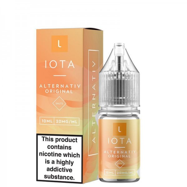 IOTA NICOTINE SALT E-LIQUID BY ALTERNATIV