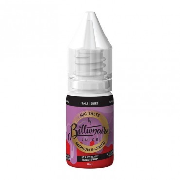 STRAWBERRY BUBBLEGUM NICOTINE SALT E-LIQUID BY BILLIONAIRE JUICE