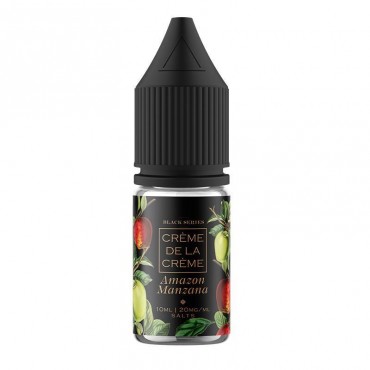 AMAZON MANZANA NICOTINE SALT E-LIQUID BY CREME DE LA CREME