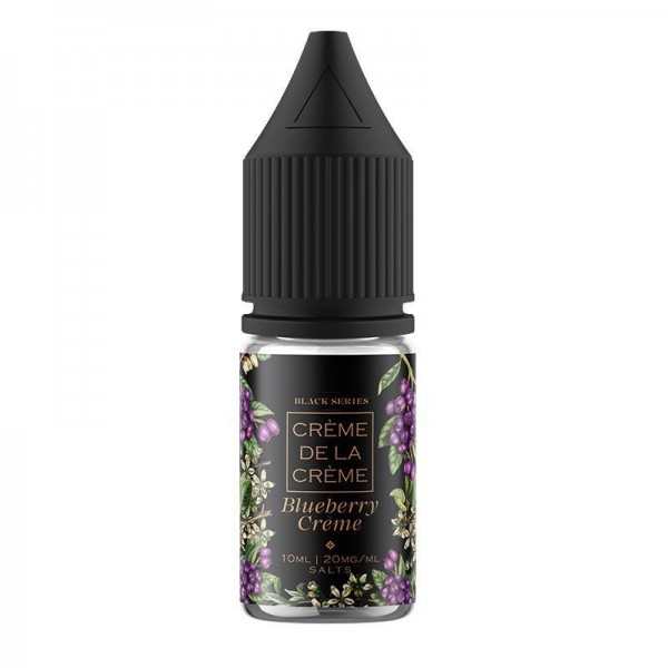 BLUEBERRY CREME NICOTINE SALT E-LIQUID BY CREME DE LA CREME