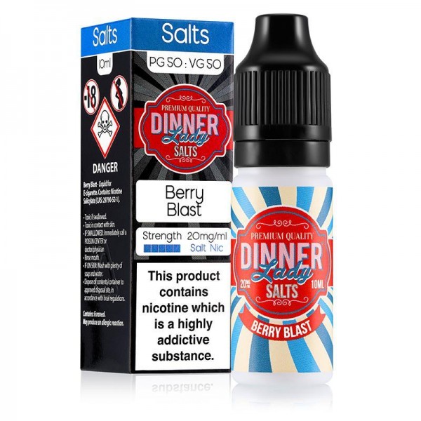 BERRY BLAST NICOTINE SALT E-LIQUID BY DINNER LADY SALTS