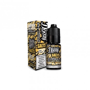 VANILLA CUSTARD NICOTINE SALT E-LIQUID BY DOOZY SALTS