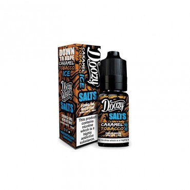 CARAMEL TOBACCO ICE NICOTINE SALT NICOTINE SALT E-LIQUID BY DOOZY SALTS