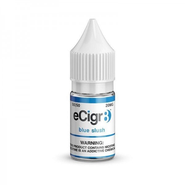 BLUE SLUSH NICOTINE SALT E-LIQUID BY ECIGR8 Nic Salts, Brand_ECIGR8 Salts