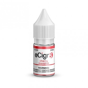 CHERRY MENTHOL NICOTINE SALT E-LIQUID BY ECIGR8 Nic Salts, Brand_ECIGR8 Salts