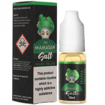 MAMA MELON NICOTINE SALT E-LIQUID BY THE MAMASAN SALT