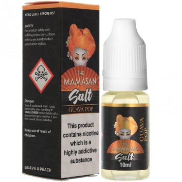 GUAVA POP NICOTINE SALT E-LIQUID BY THE MAMASAN SALT