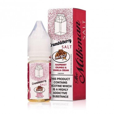 CRUMBLEBERRY NICOTINE SALT E-LIQUID BY THE MILKMAN SALT