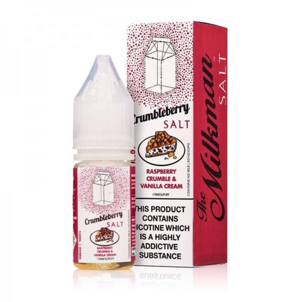 CRUMBLEBERRY NICOTINE SALT E-LIQUID BY THE MILKMAN SALT