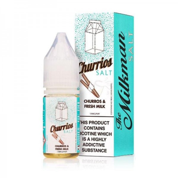 CHURRIOS NICOTINE SALT E-LIQUID BY THE MILKMAN SALT