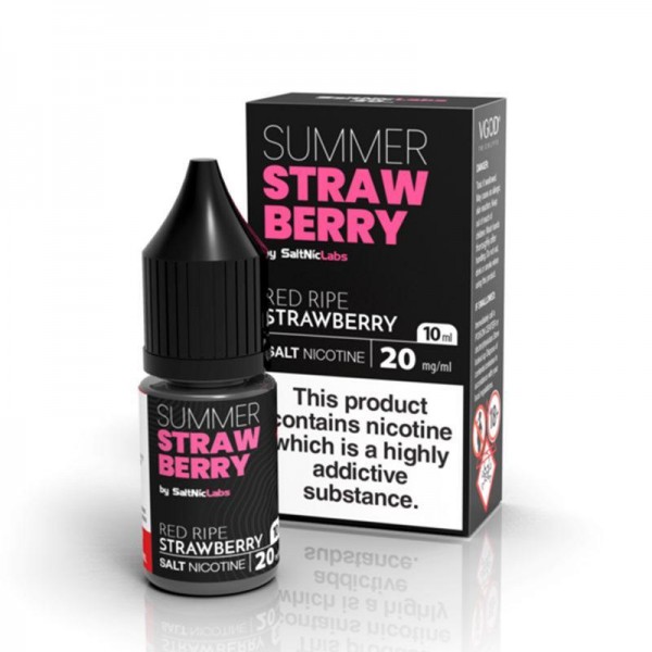 SUMMER STRAWBERRY NICOTINE SALT E-LIQUID BY VGOD