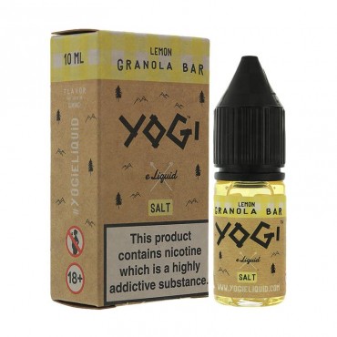 LEMON NICOTINE SALT E-LIQUID BY YOGI E-LIQUIDS