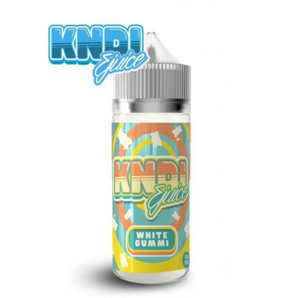 WHITE GUMMI E LIQUID BY KNDI EJUICE 100ML 70VG