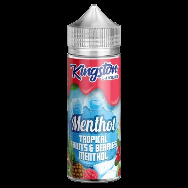 TROPICAL FRUITS & BERRIES E LIQUID KINGSTON MENTHOL 100ML 70VG