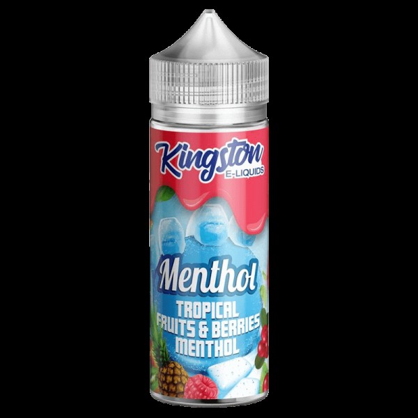 TROPICAL FRUITS & BERRIES E LIQUID KINGSTON MENTHOL 100ML 70VG