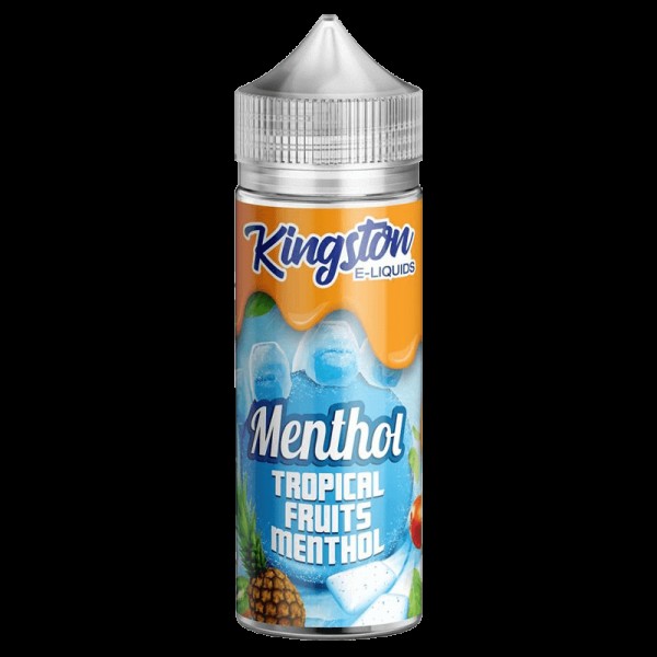 TROPICAL FRUITS E LIQUID KINGSTON MENTHOL 100ML 70VG