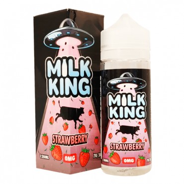 STRAWBERRY E LIQUID BY MILK KING 100ML 70VG