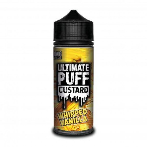 WHIPPED VANILLA CRUSH E LIQUID BY ULTIMATE PUFF CUSTARD 100ML 70VG