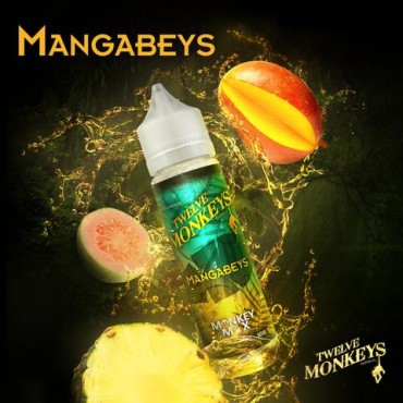 MANGABEYS E LIQUID BY 12 MONKEYS 50ML 75VG