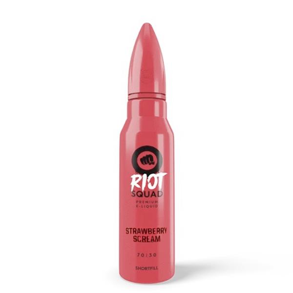 STRAWBERRY SCREAM E LIQUID BY RIOT SQUAD  50ML 70VG