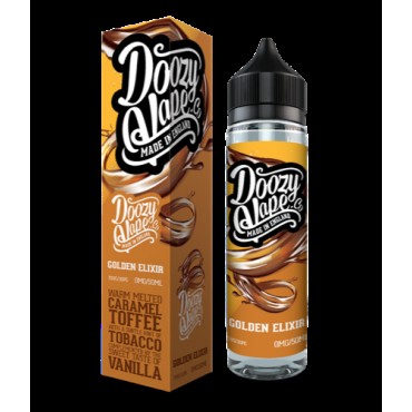 GOLDEN ELIXIR E LIQUID BY DOOZY VAPE CO 50ML 70VG