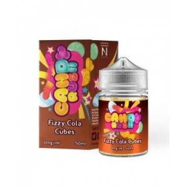 FIZZY COLA CUBES E LIQUID BY CANDY RUSH 50ML 80VG