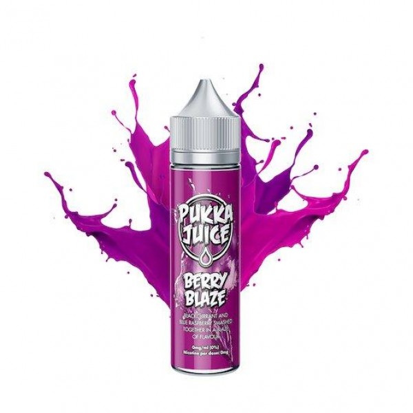 BERRY BLAZE E LIQUID BY PUKKA JUICE 50ML 70VG