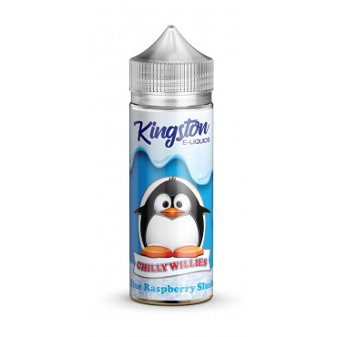 BLUE RASPBERRY SLUSH E LIQUID KINGSTON CHILLY WILLIES 100ML 70VG