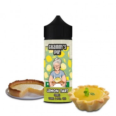 LEMON TART GRANNYS PIE E LIQUID BY VAPE BREAKFAST CLASSIC 100ML 70VG