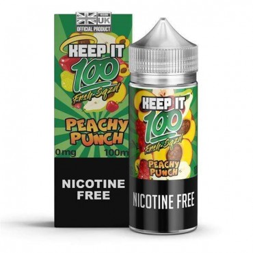 PEACHY PUNCH E LIQUID BY KEEP IT 100 100ML 70VG