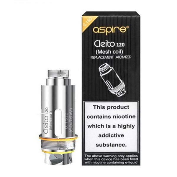 ASPIRE CLEITO 120 MESH REPLACEMENT VAPE COILS