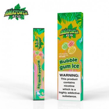BUBBLEGUM ICE BY AMAZONIA 20MG - 300 PUFFS DISPOSABLE POD