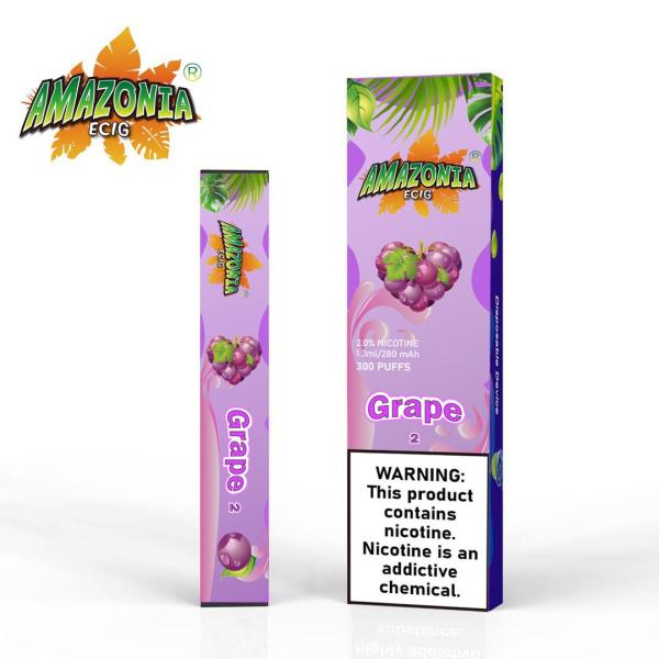 GRAPE BY AMAZONIA 20MG - 300 PUFFS DISPOSABLE POD