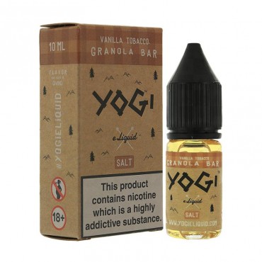 VANILLA TOBACCO NICOTINE SALT E-LIQUID BY YOGI E-LIQUID