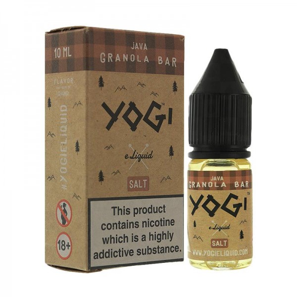 JAVA NICOTINE SALT E-LIQUID BY YOGI E-LIQUIDS